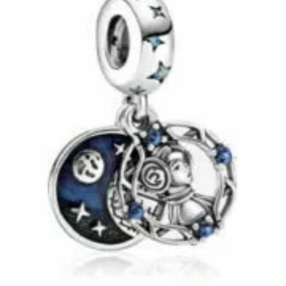 New Disney 925-Charm Bead Fit Necklace Bracelet - Picture 3 of 3